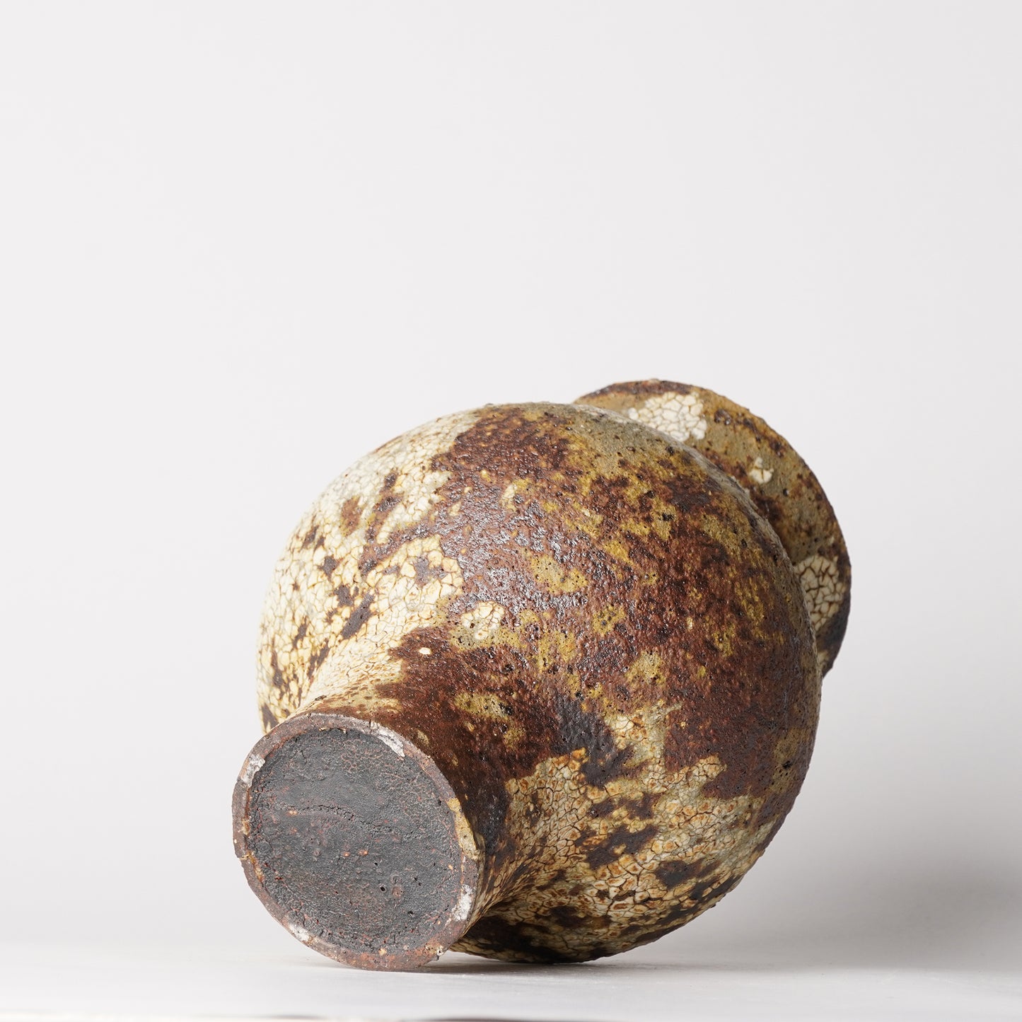 Futoshi Yamashita Volcanic Pottery Flower Vase