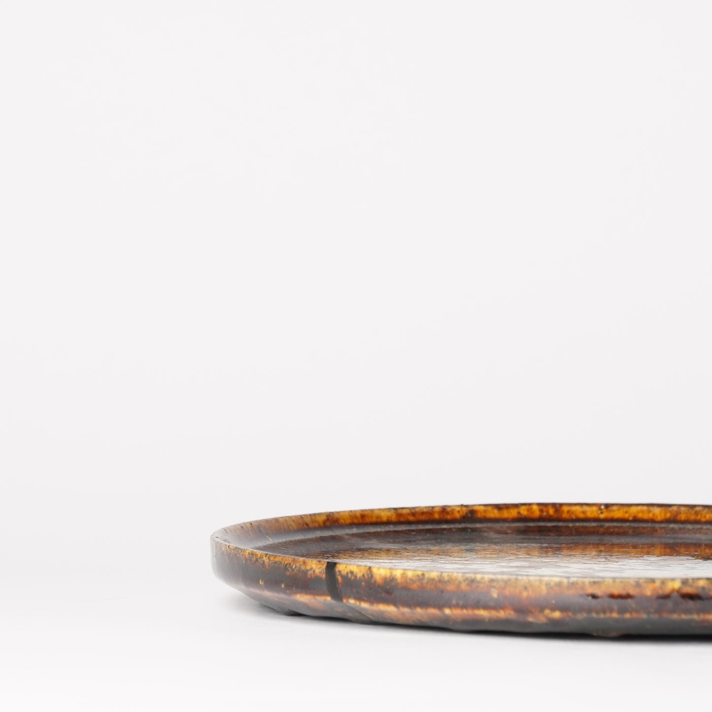 Futoshi Yamashita Volcanic Pottery Planet Plate