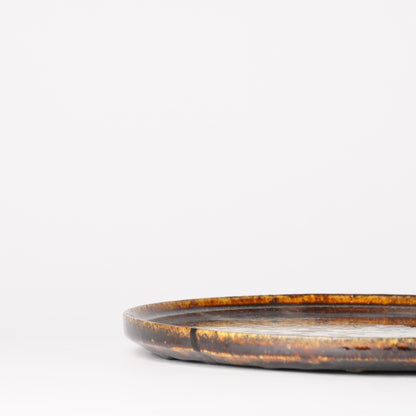 Futoshi Yamashita Volcanic Pottery Planet Plate