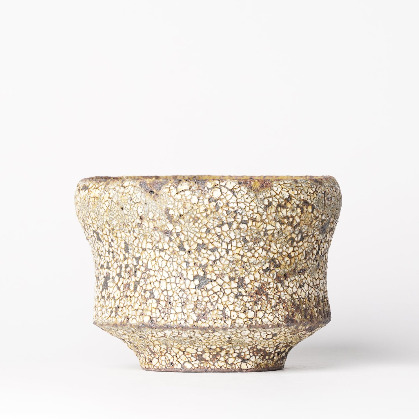 Futoshi Yamashita Volcanic Pottery Planter Plant Pot