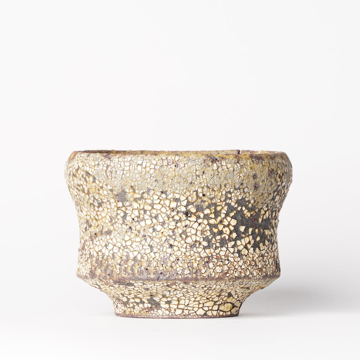 Futoshi Yamashita Volcanic Pottery Planter Plant Pot