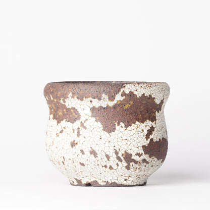 Futoshi Yamashita Volcanic Pottery Planter Plant Pot