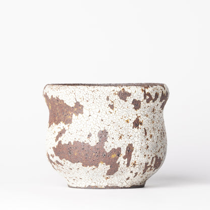 Futoshi Yamashita Volcanic Pottery Planter Plant Pot