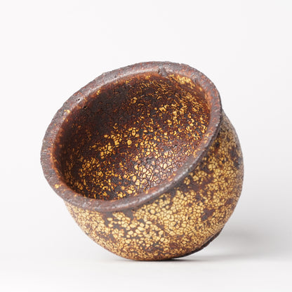 Futoshi Yamashita Volcanic Pottery Planter Plant Pot