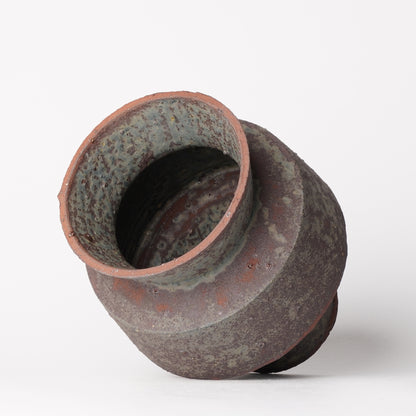 Futoshi Yamashita Volcanic Lava Flower Vase