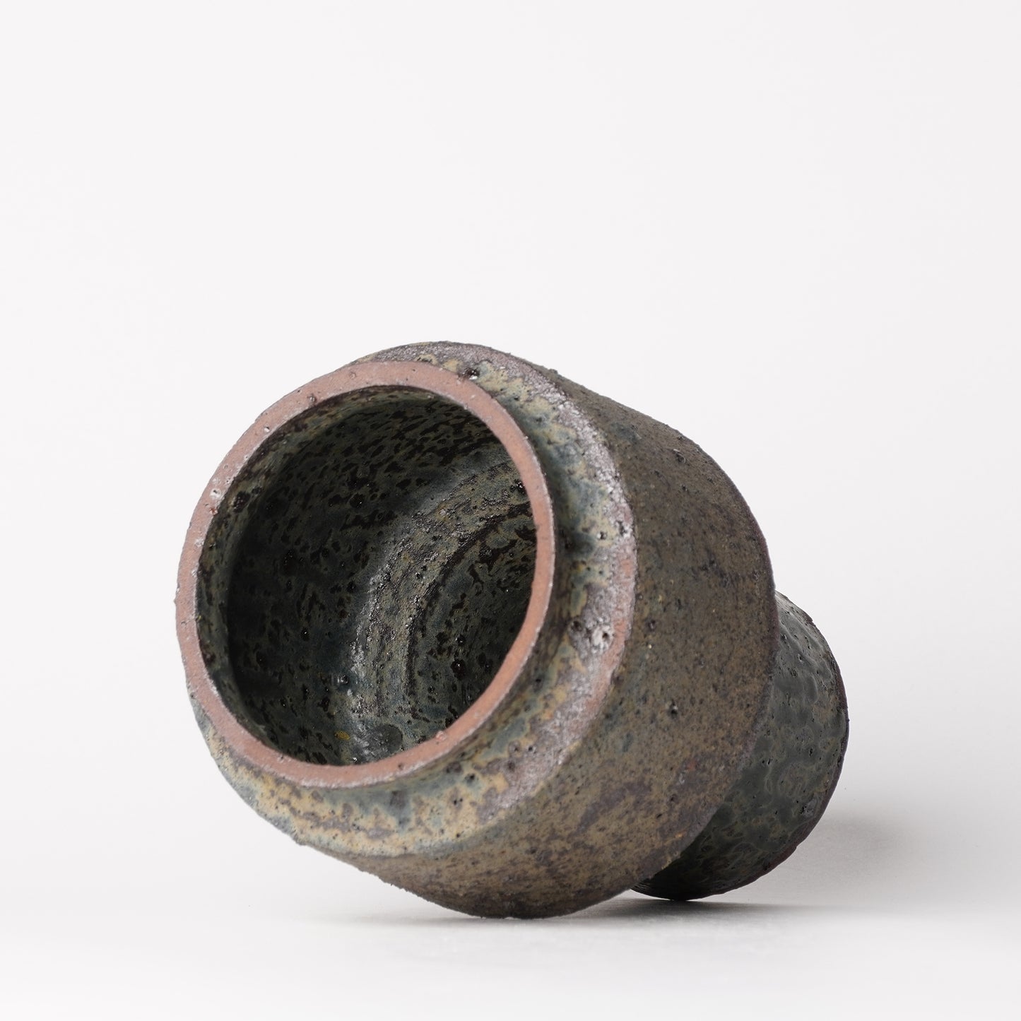 Futoshi Yamashita Volcanic Lava Flower Vase