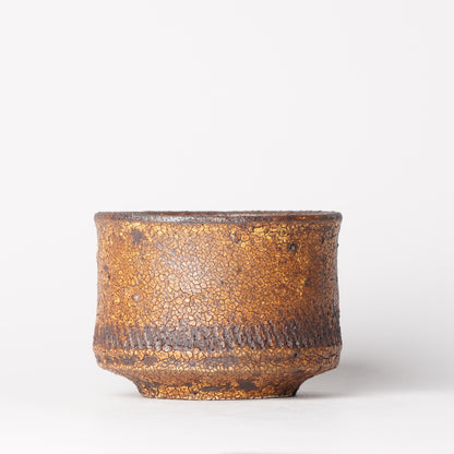 Futoshi Yamashita Volcanic Pottery Planter Plant Pot