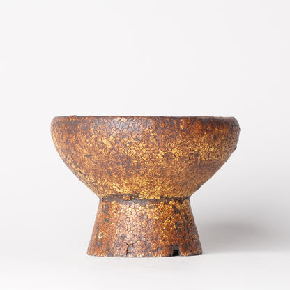 Futoshi Yamashita Volcanic Pottery Planter Plant Pot