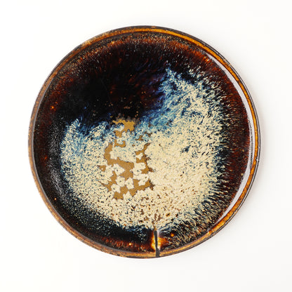 Futoshi Yamashita Volcanic Pottery Planet Plate