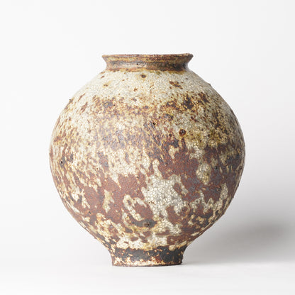 Futoshi Yamashita Volcanic Pottery Flower Vase