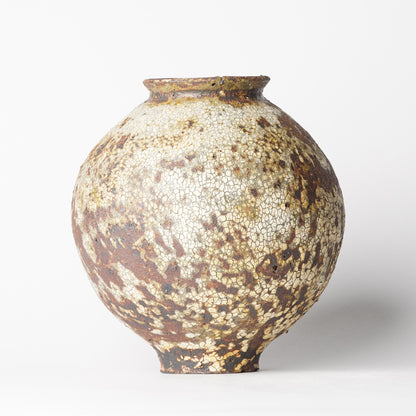 Futoshi Yamashita Volcanic Pottery Flower Vase