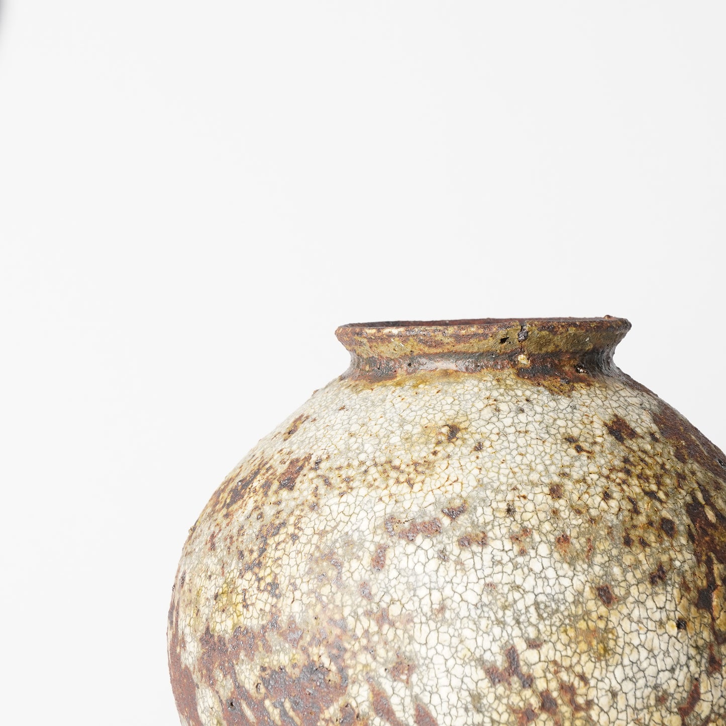 Futoshi Yamashita Volcanic Pottery Flower Vase