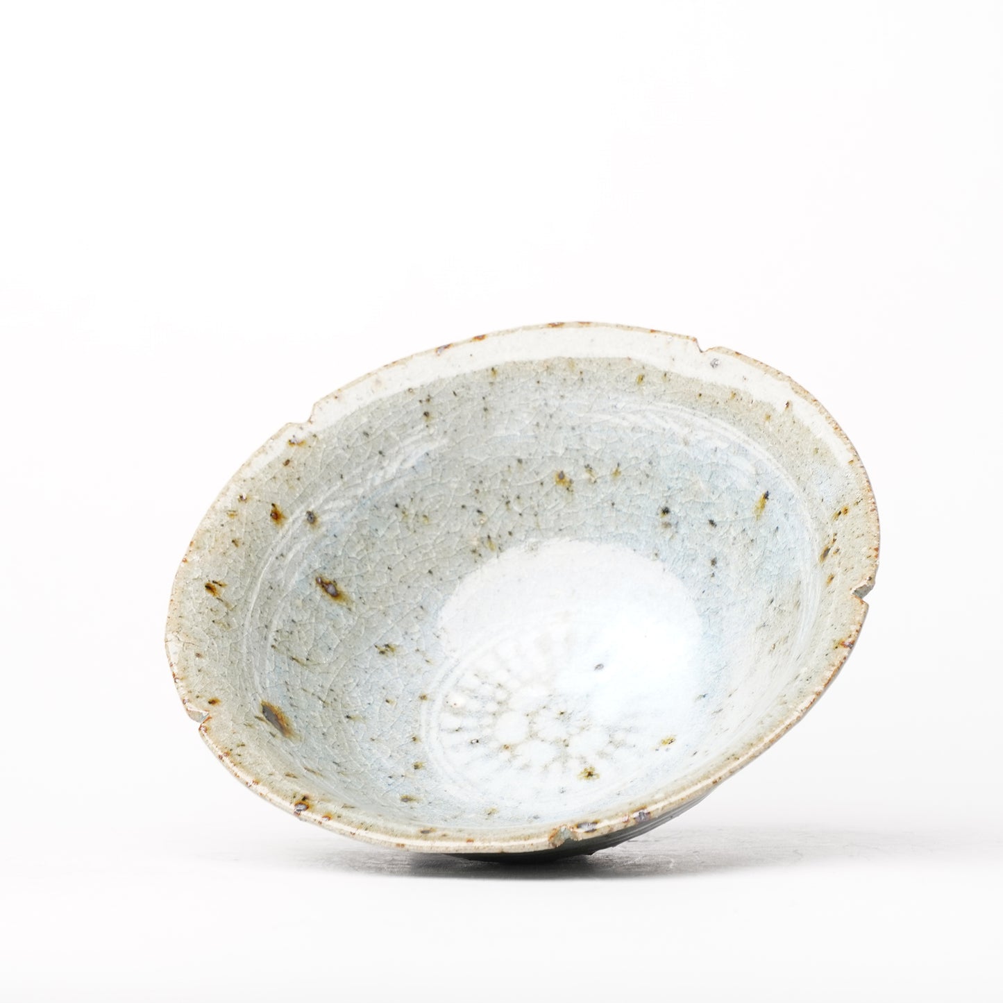 Takeryo Kawaguchi Mishima Rinka Bowl Ash Glaze