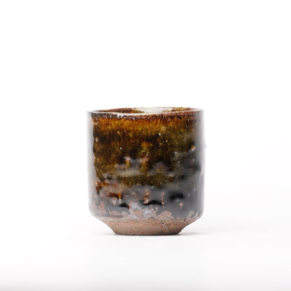 Takeryo Kawaguchi Yunomi Tea Cup Ash Glaze