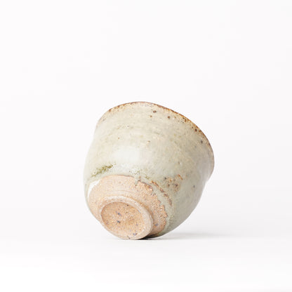 Takeryo Kawaguchi Guinomi Sake Cup Ash Glaze