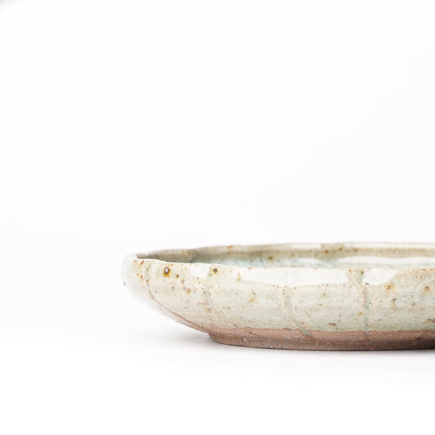 Takeryo Kawaguchi Rinka Plate Ash Glaze