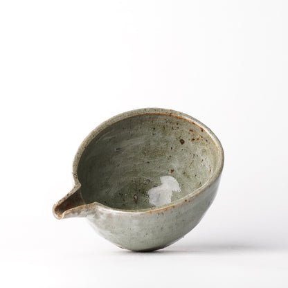 Takeryo Kawaguchi Mishima Katakuchi Sake Server Ash Glaze