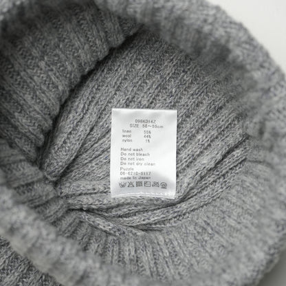 Knit Beanie Wool x Linen