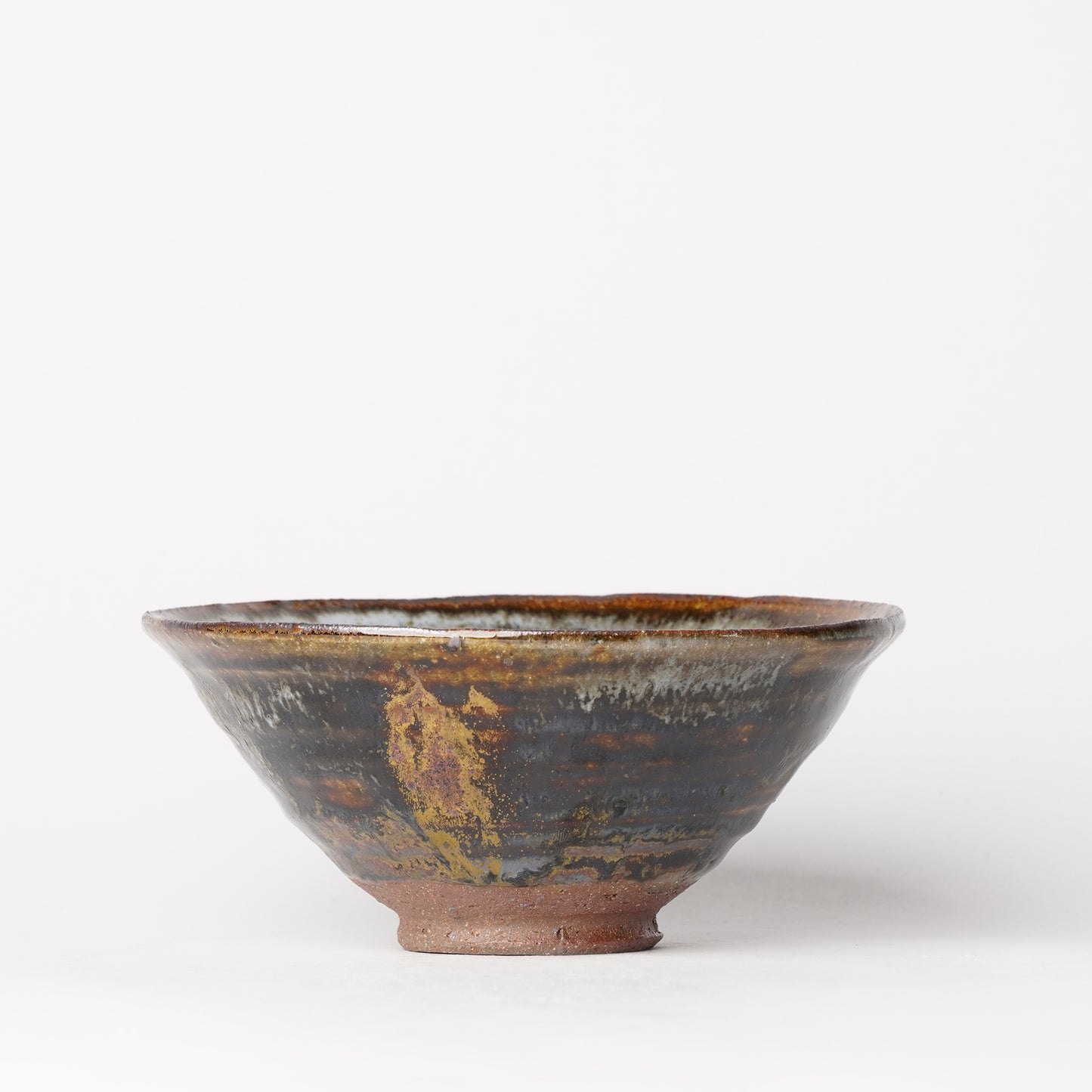 Takeryo Kawaguchi Rice Bowl Ash Glaze