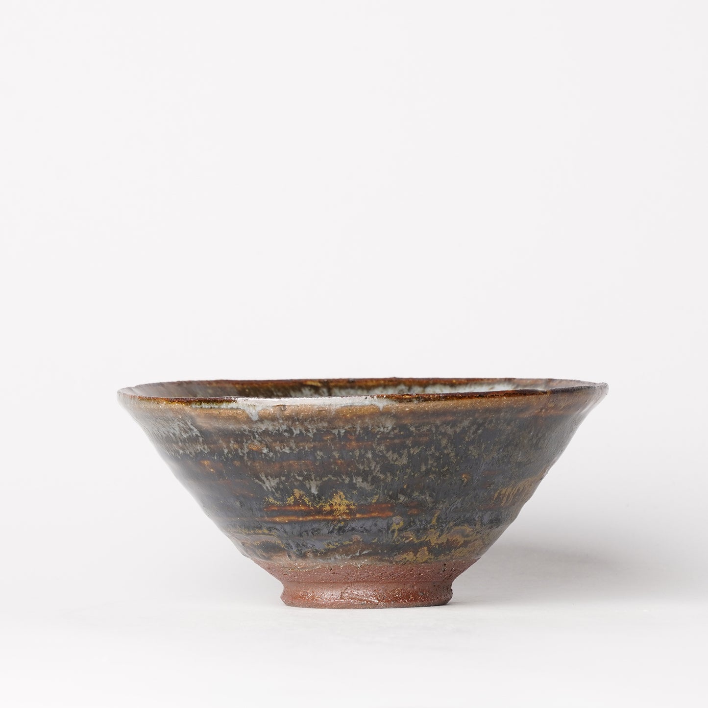 Takeryo Kawaguchi Rice Bowl Ash Glaze