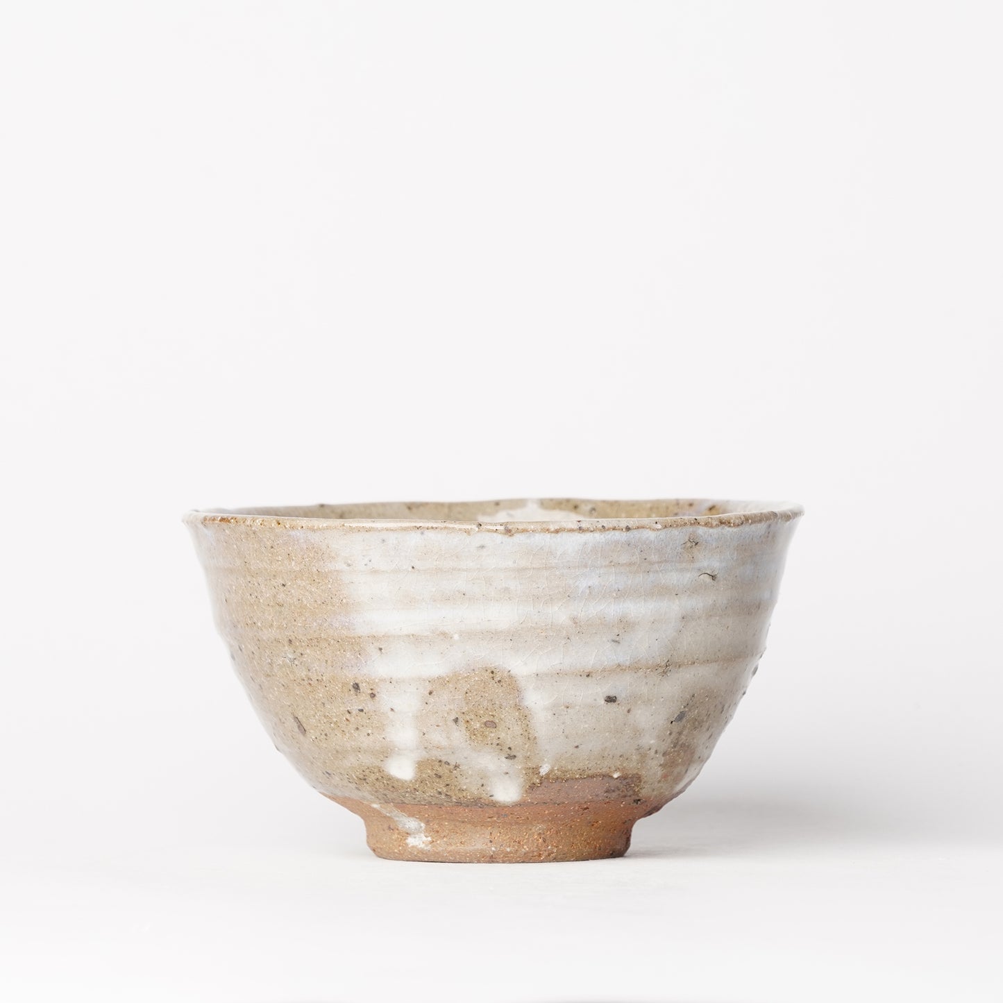 Takeryo Kawaguchi Rice Bowl Ash Glaze