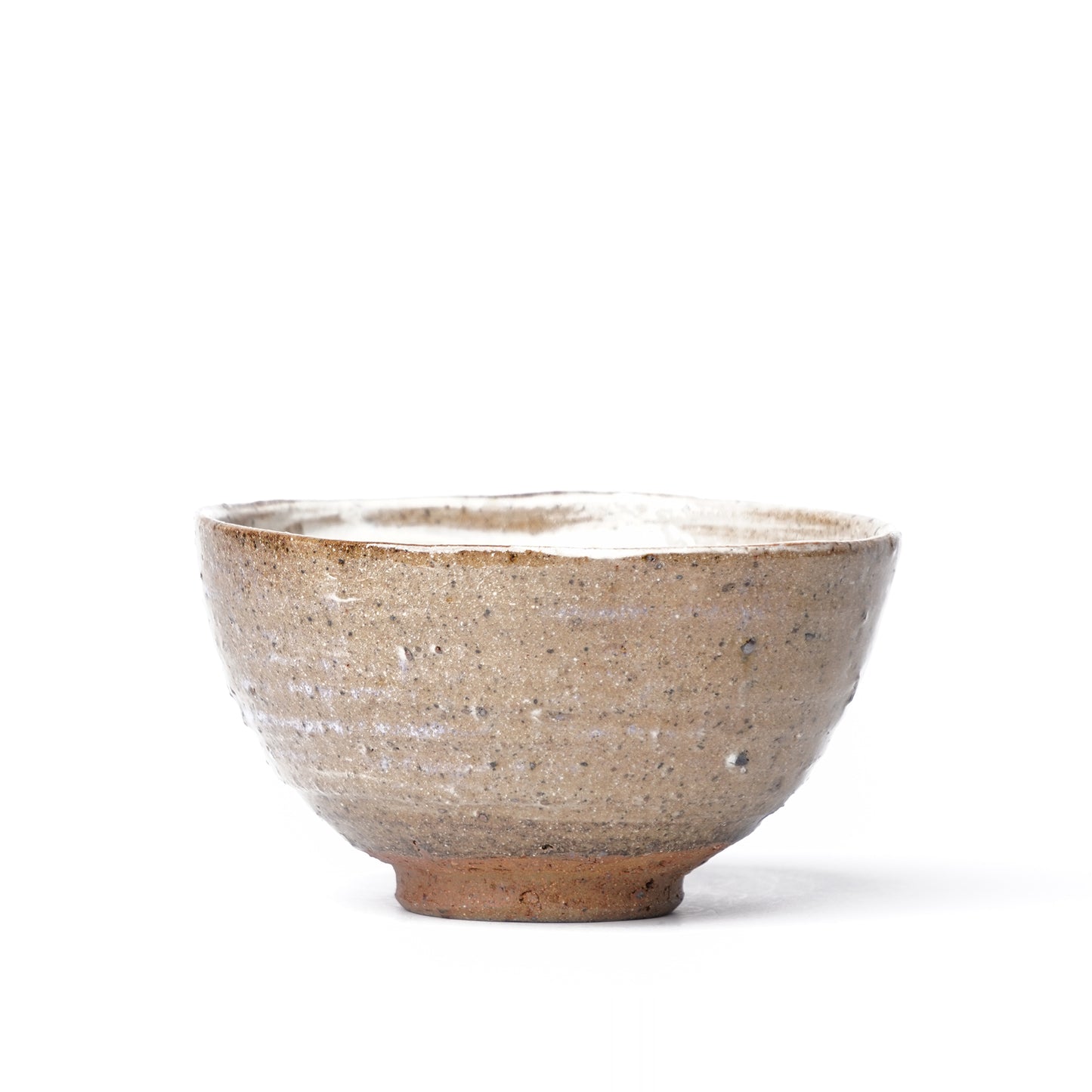 Takeryo Kawaguchi Hakeme Rice Bowl Ash Glaze