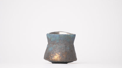 Yusuke Wakasa Guinomi Sake Cup with Platinum