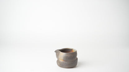 Ichiro Mori Katakuchi Sake Server Bizen Woodfired