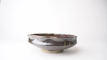 Onta-yaki Rinka Flower Shaped Bowl