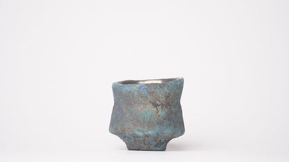 Yusuke Wakasa Guinomi Sake Cup with Platinum