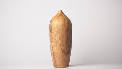 Yuzo Komada Oak Wood Vase