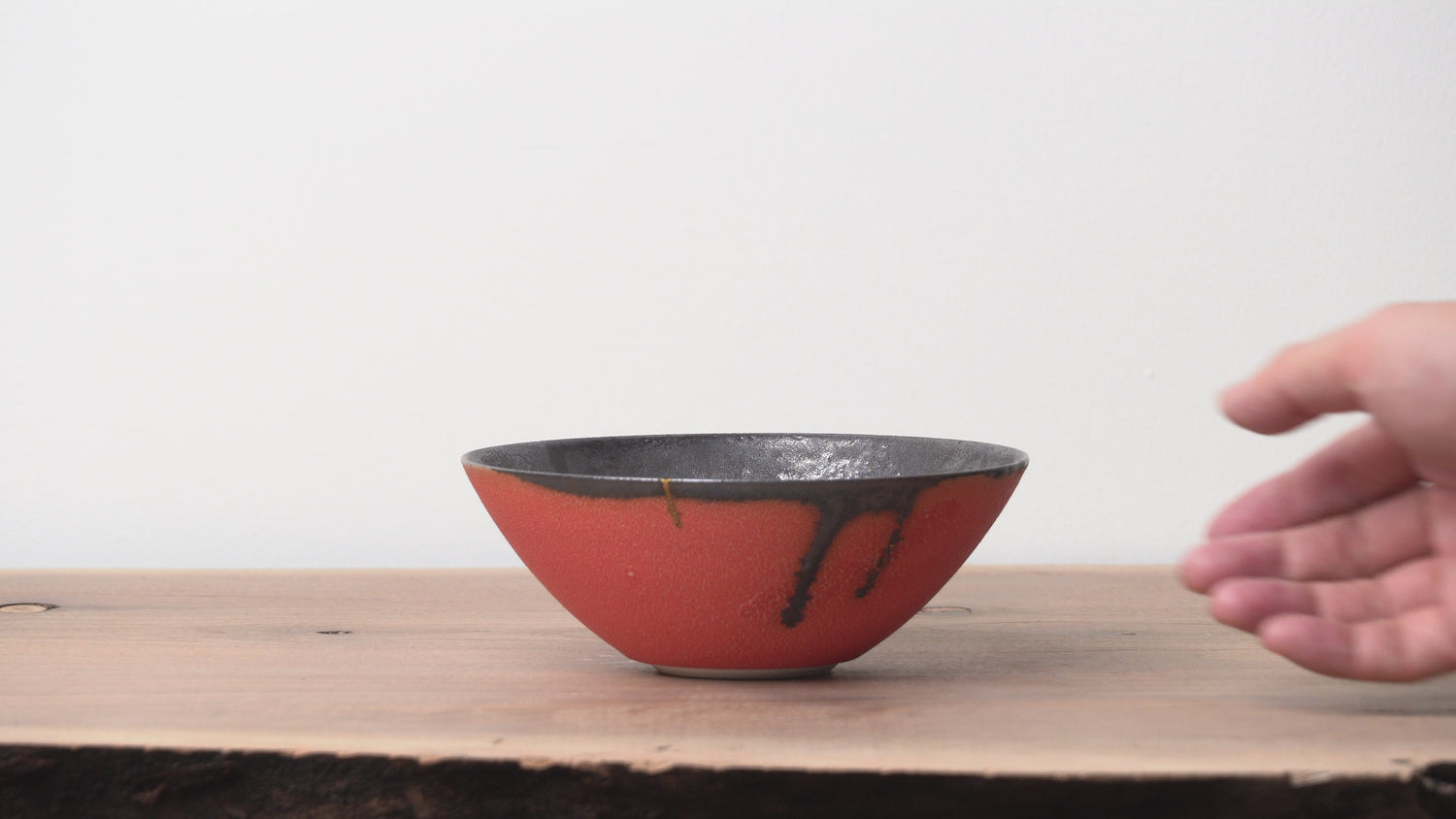 Authentic Kintsugi Pottery Fruit bowl