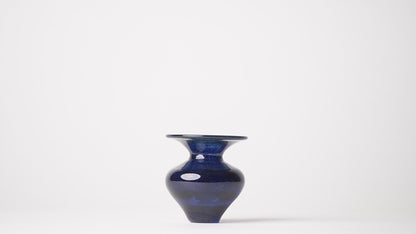 Ota Glass Lab Vase Blue S