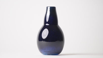 Ota Glass Lab Vase Blue M