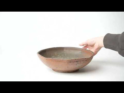 Keiji Tanaka Octagon Bowl Large Nanban Woodfired