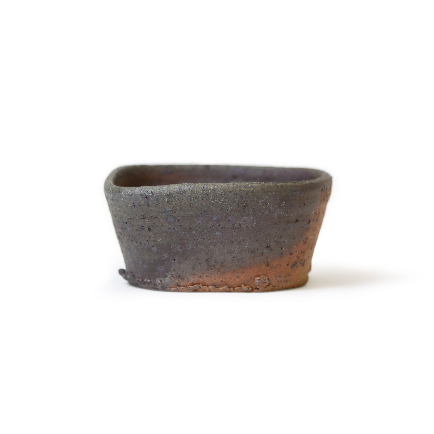 Shikamaru Takeshita Nanban Square Bowl Wood Fired