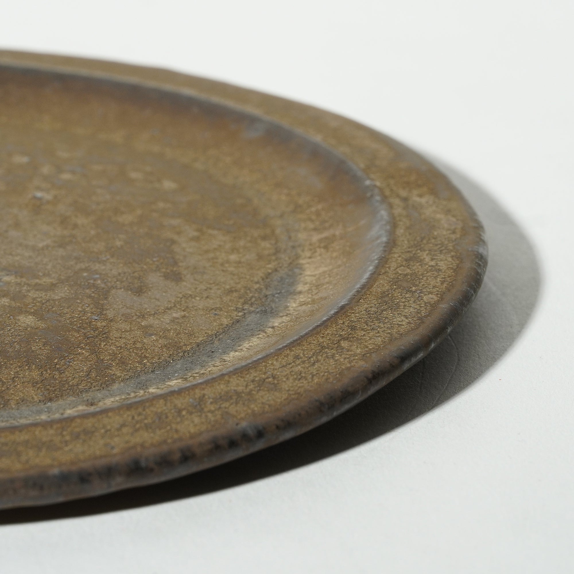 Takuya Ohara Dinner Plate Bronze – Art on The Table