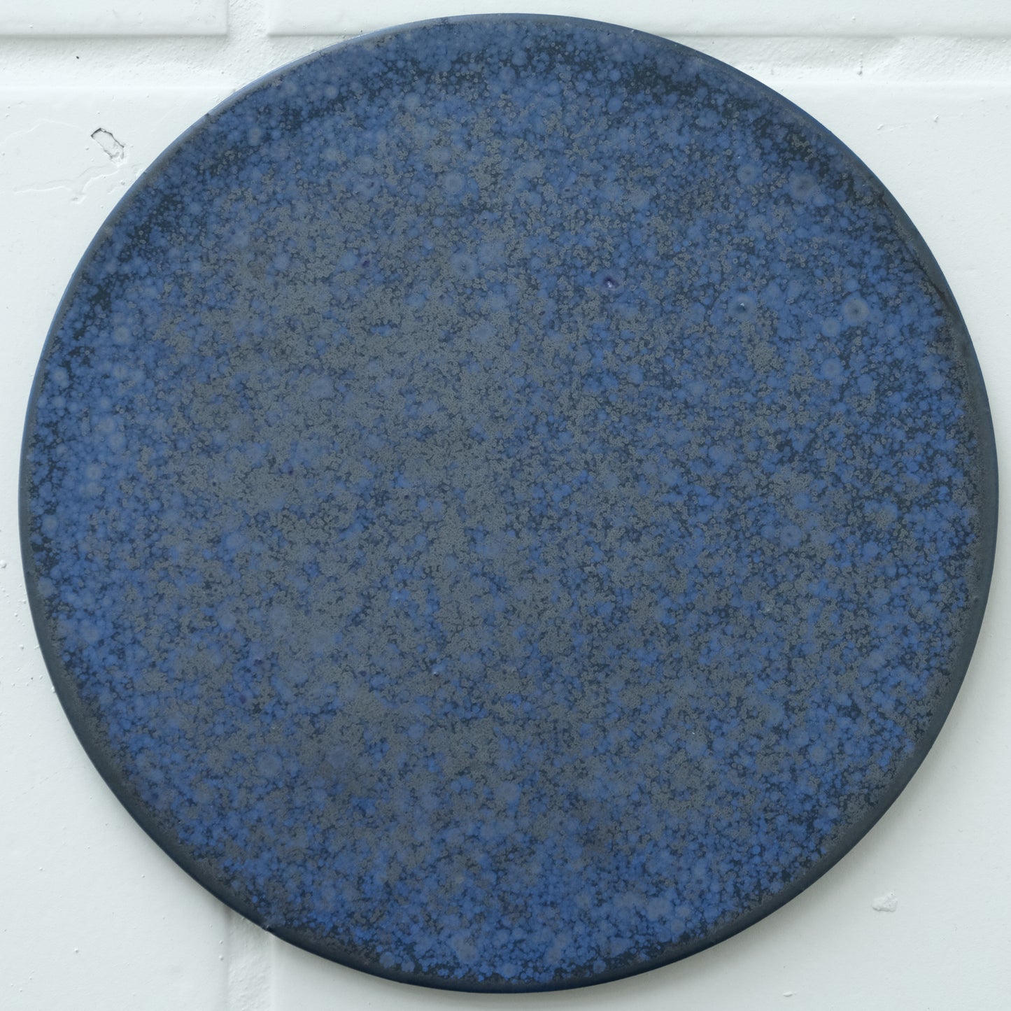 Shota Miyashita Flat Dinner Plate Circle Blue L