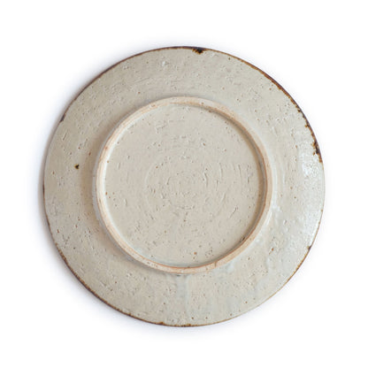 Ceramic Art Studio Okumura Round Plate Caramel 20cm