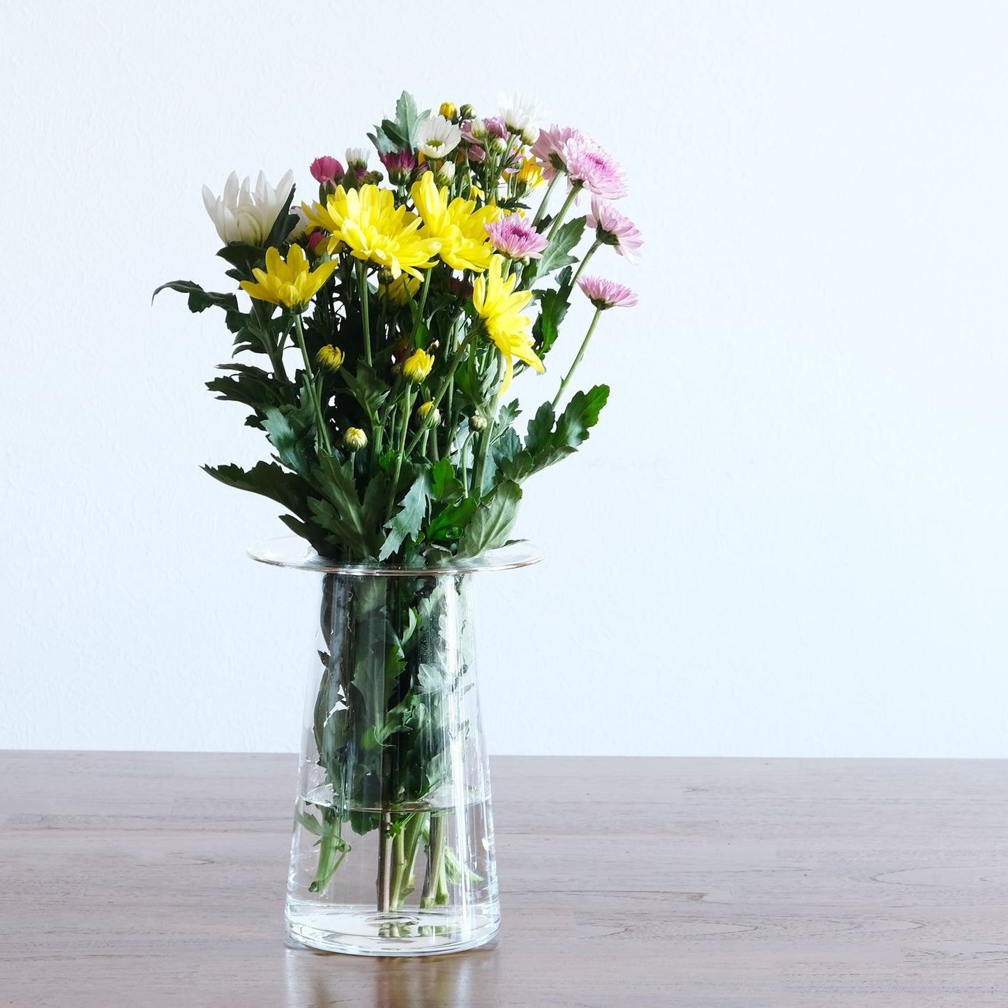 Taiga Oku handblown glass vase vessel