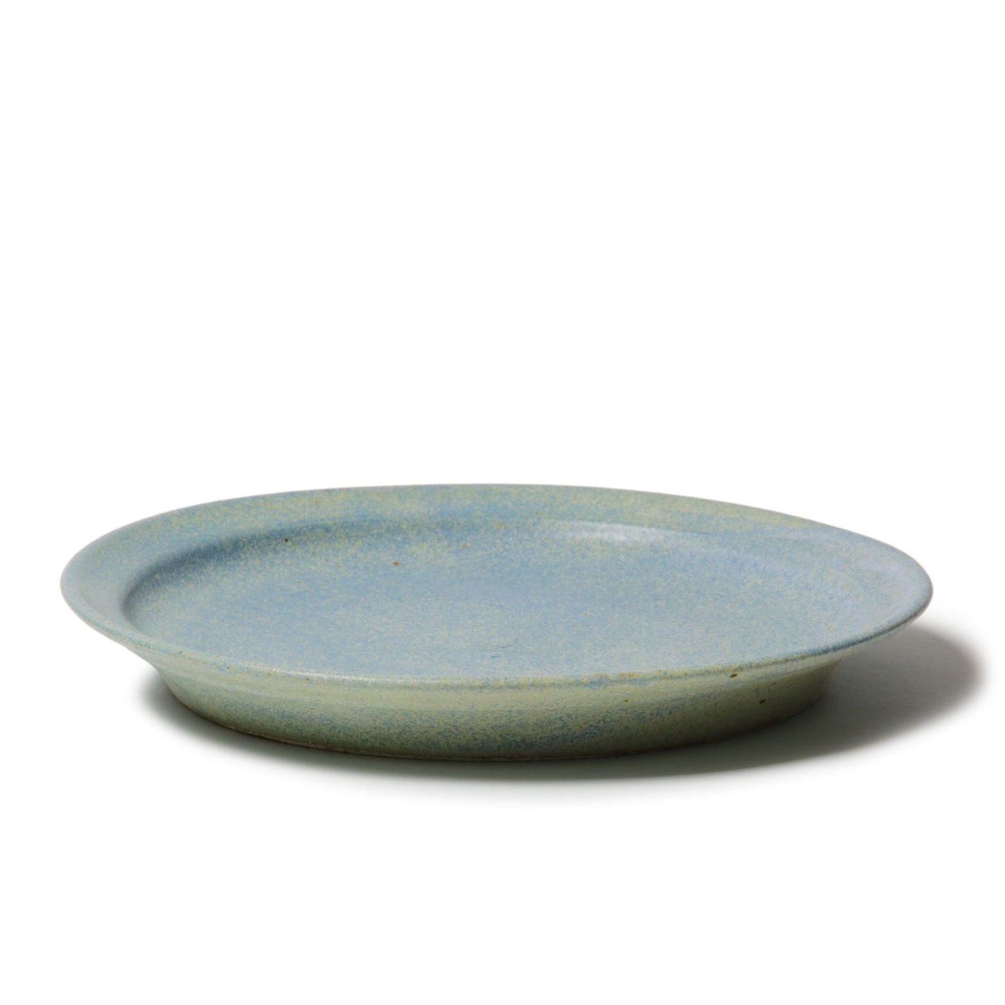 Keiko Nakamura  Round Plate Large Light Blue